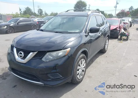 2016 Nissan Rogue S z USA, uszkodzony, nr VIN 5N1AT2MT5GC919136